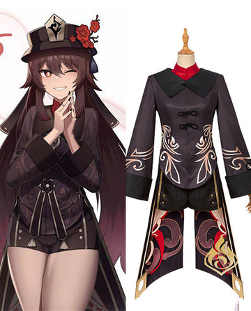 Genshin Impact Hutao cosplay outfits